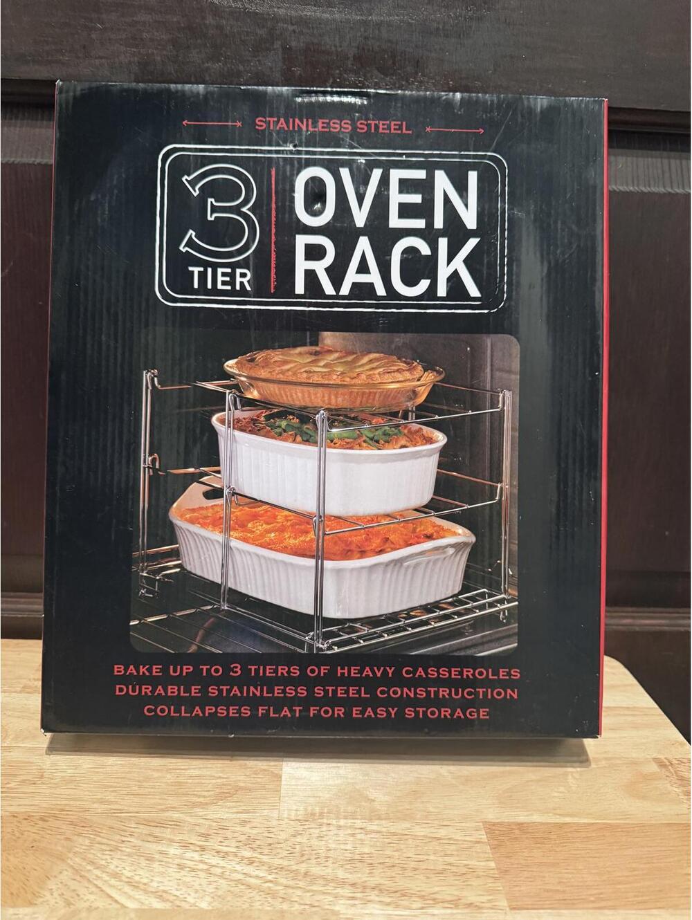 3 Tier Stainless Steel Oven Rack Brand New In Box